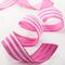 12 Pack: 2.5" x 25ft. Faux Linen Wired Thick Striped Ribbon by Celebrate It™ Décor